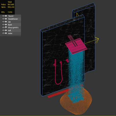 modern interior shower (fantini) — Вид 5