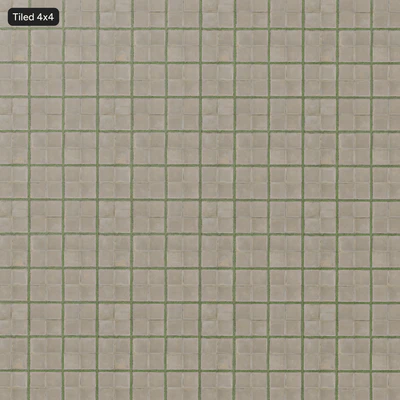 grass grid on concrete paver texture — Вид 7