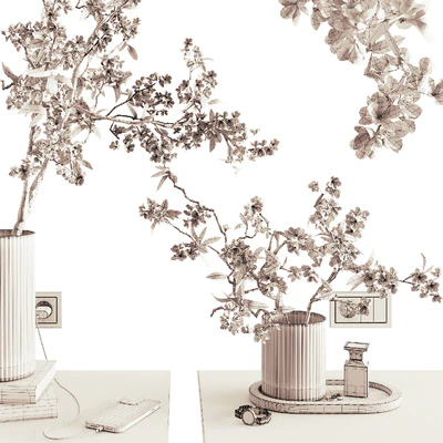 Decorative set on bedside table 1 — Вид 4
