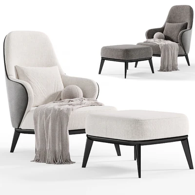 Minotti Leslie Armchair By Minotti — Ver 7