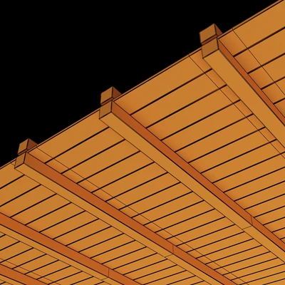 Beam decor wall n3 / Beam decor — View 7