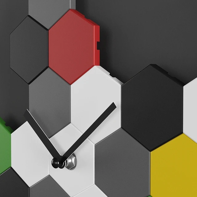 Ikea SMYCKE Wall clock, multicolor — Скачать