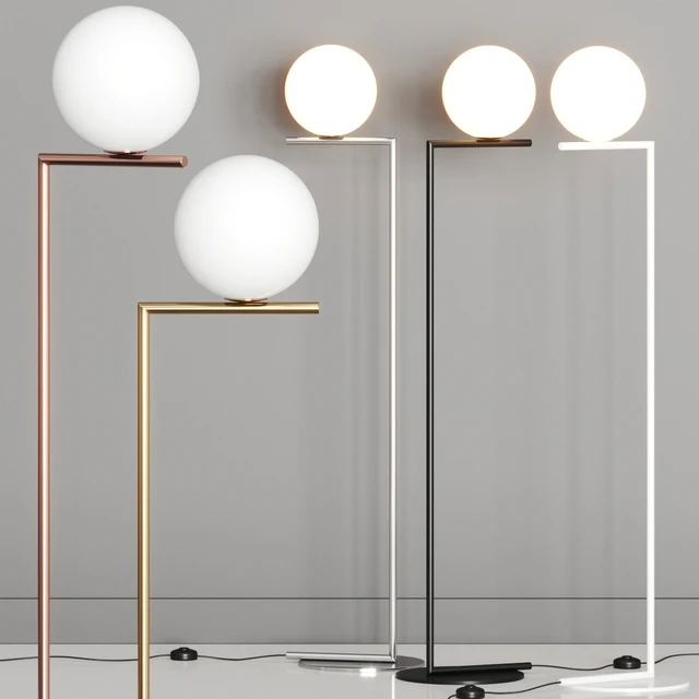 Flos Ic Lights F1 Floor Lamp — Descargar