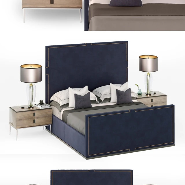 Bed - HOLLAND The Sofa & Chair Company Luxury bed — Descargar