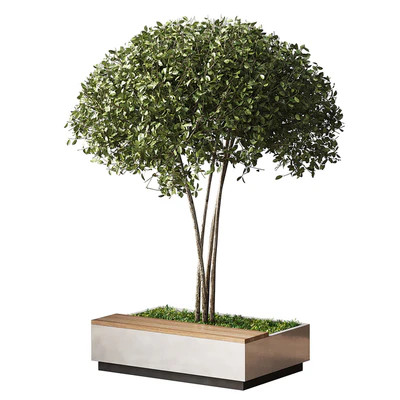 Urban furniture bench Braiton — Вид 4