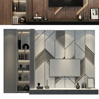 TV shelf 0541 — Ver 2