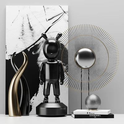 decor set black 01 — Ver 5
