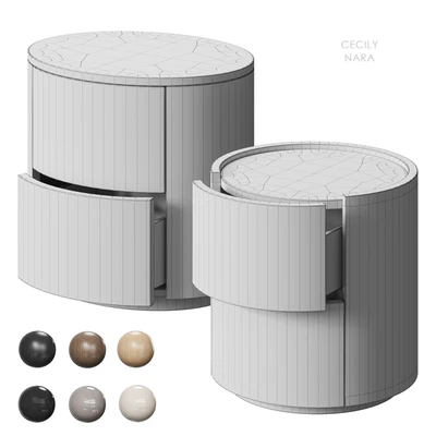 Cecily Nara bedside table Cosmo — View 6