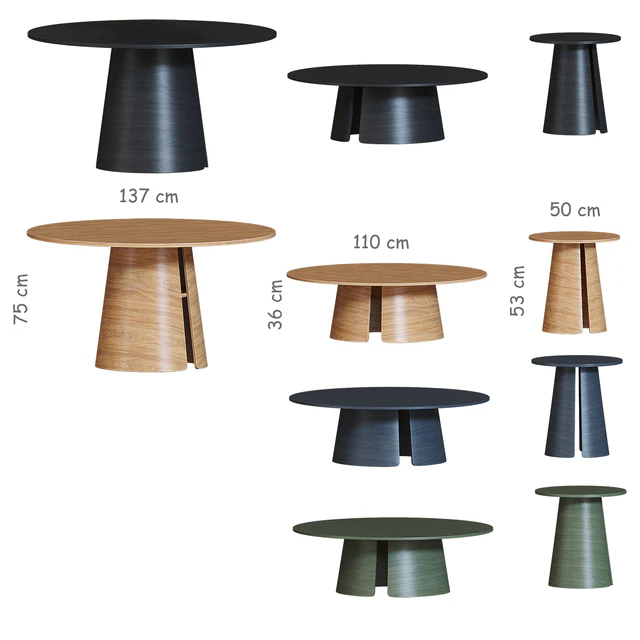 Cep TEULAT Dining and coffee table — Descargar