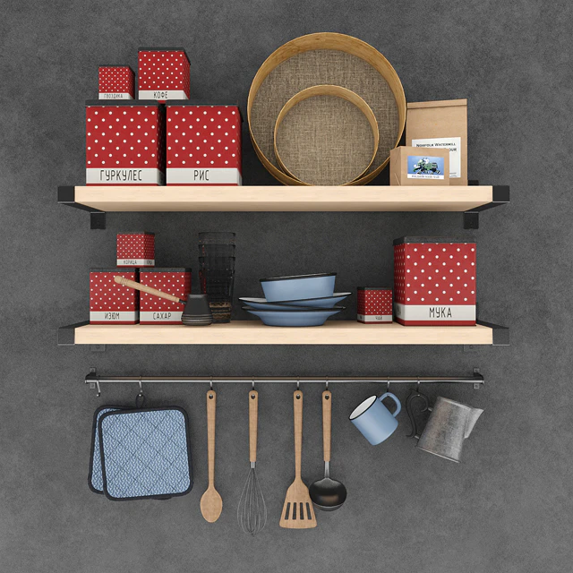 Old kitchen set — Скачать