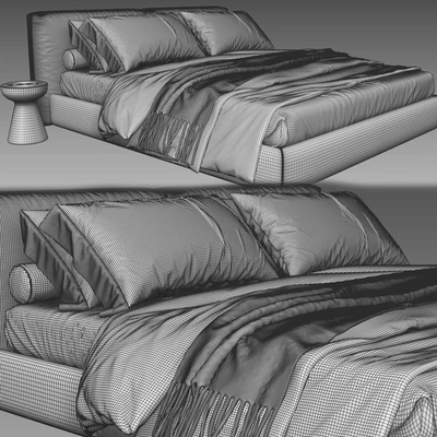 Bed Asolo Flexform — Ver 5