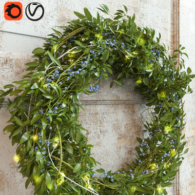 Christmas wreath — Ver 3