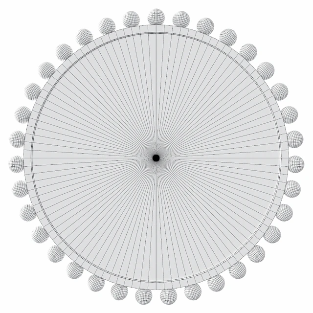 Uttermost Cyra Matte Wide Round Wall Mirror — Descargar