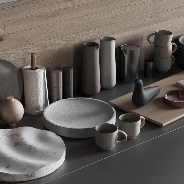 068 Kitchen decor set ACCESSORIES 03 — Descargar