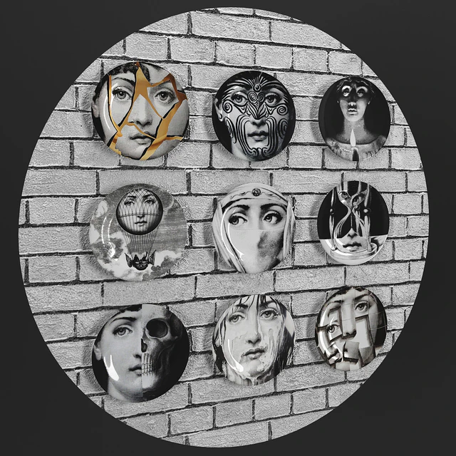 Decorative plate Fornasetti — Descargar
