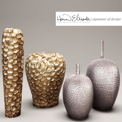 collection of vases Howard Elliott — Ver 1