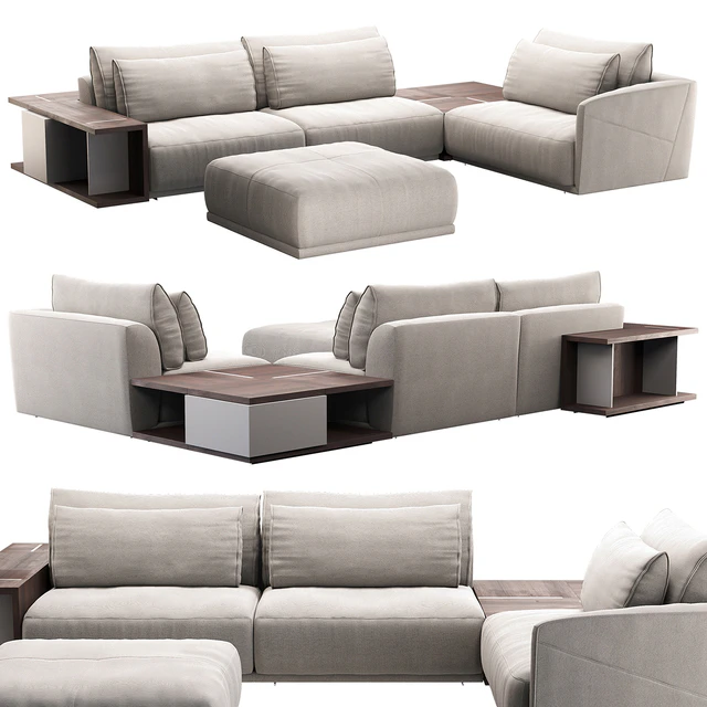 Natuzzi Long Beach Sofa — Descargar