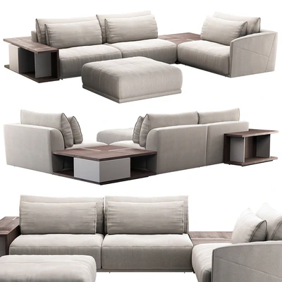 Natuzzi Long Beach Sofa — Ver 1