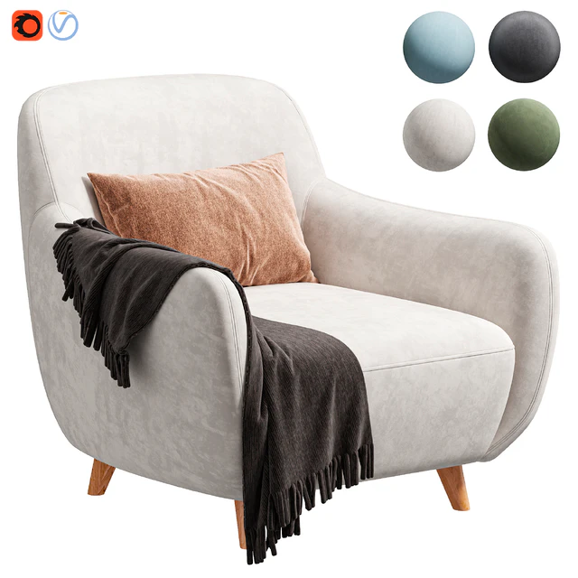Armchair Ansil Happy Light — Скачать