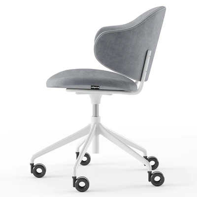 Holly upholstered home office chair - Calligaris — Вид 5