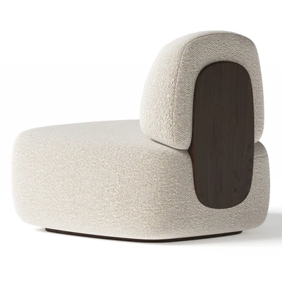 Secolo Cloud Boucle Clip Armchair — Ver 3