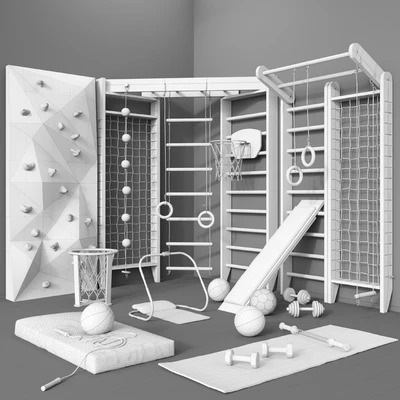 Sports furniture and equipment set 1 — Ver 3