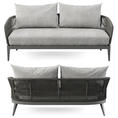 Hamilton 2 seater sofa — Ver 3