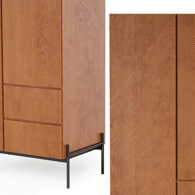 Lodge Wardrobe with 2 doors — Ver 3