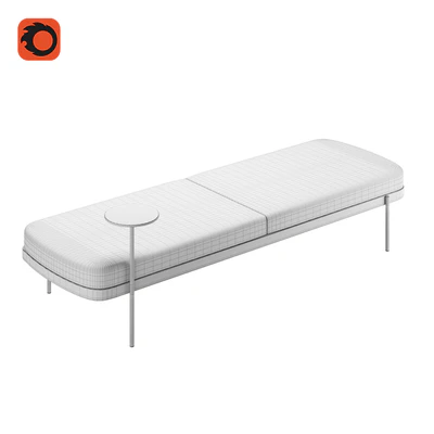 Bench Abisko AB 3P00 from True Design — Ver 2