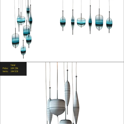 pendant lamp Flow (t) — Ver 3