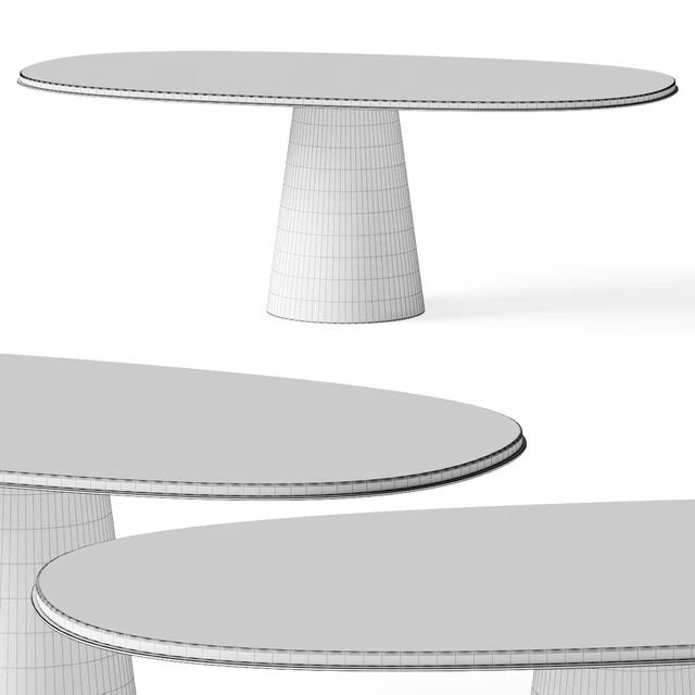 Meridiani Owen Dining Tables — Descargar