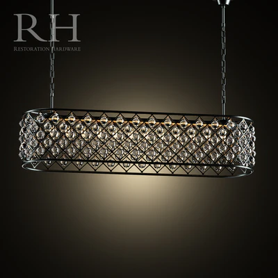 Chandelier RH SPENCER RECTANGULAR CHANDELIER — Descargar