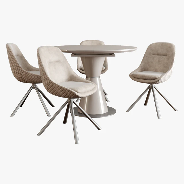 Carveli veluto chair Vetro mebel TML table — Descargar