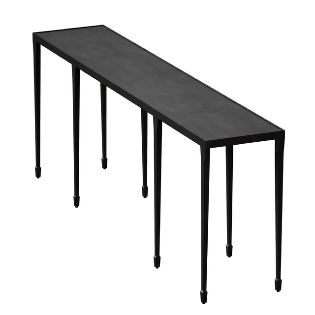 Silviano 84 "Iron Console Table (Crate and Barrel) — Descargar