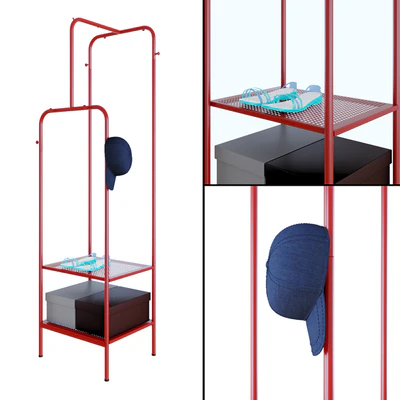 IKEA Nikkeby  Clothes rack small — Вид 1