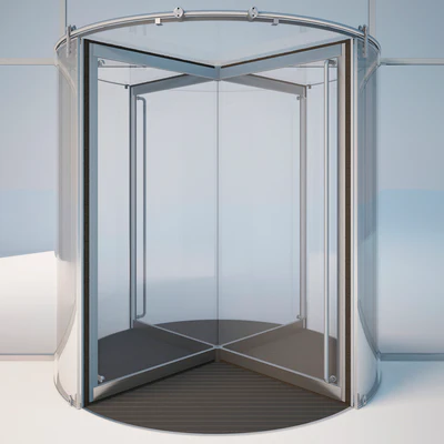 Revolving door Dorma KTV atrium — Ver 1