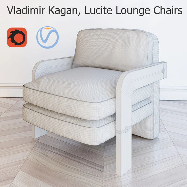 Vladimir Kagan, Lucite Lounge Chairs — Descargar