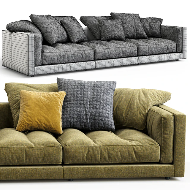 Flexform Sofa Lucien — Скачать