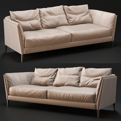 Poltrona Frau Bretagne Sofa — Ver 1