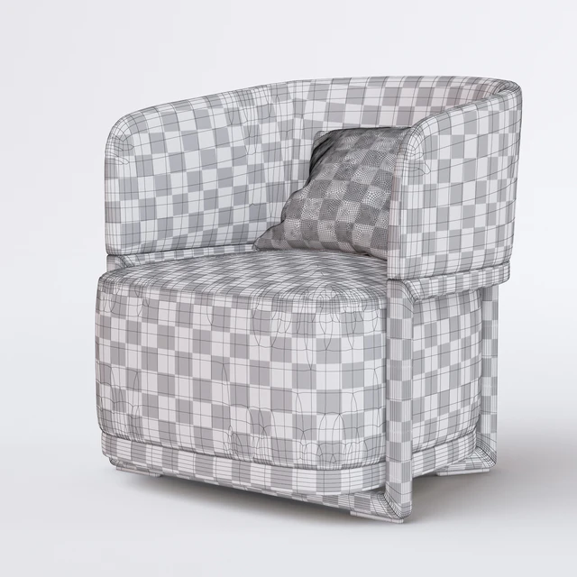 Armchair Flexform Frida — Descargar