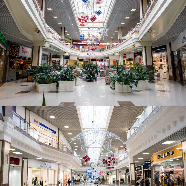 Panoramas of the shopping center Red Square, Krasnodar. 6 photos — Descargar