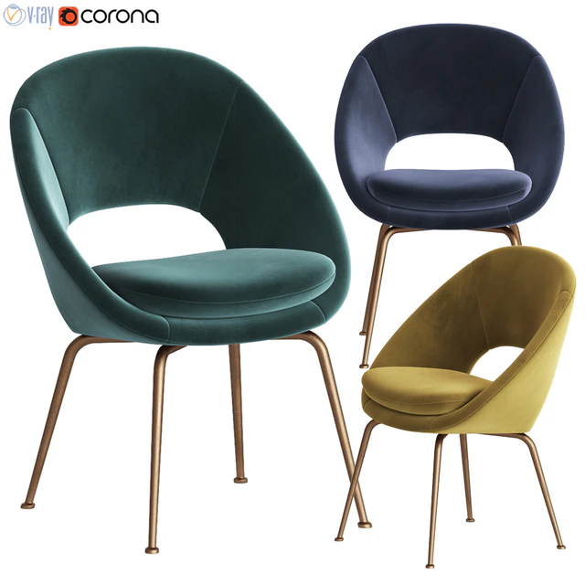 Orb Velvet Dining Chair Westelm — Descargar