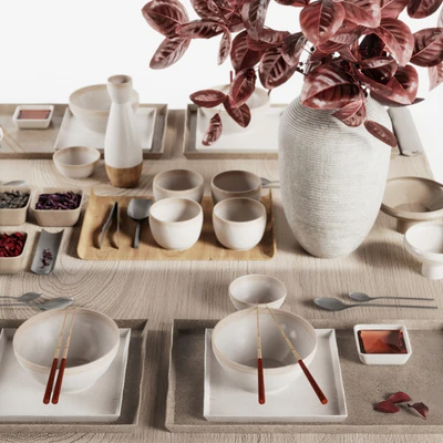 japanese tableware set 21 — View 7