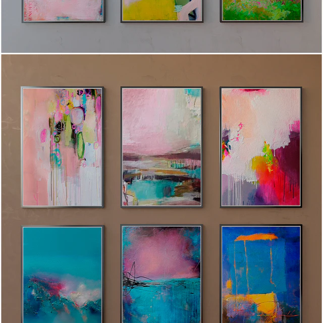 Collection of paintings, abstract art, part 6 — Descargar