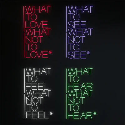 Neon sign by Galleria Fumagalli — Ver 3