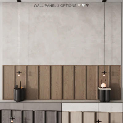 206 wall composition 05 bedroom headboard kit 02 — Вид 1