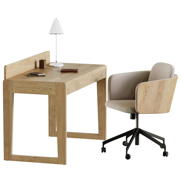 Arandu desk Madai chair — Скачать