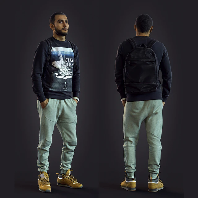 3d scan man 2 — Скачать