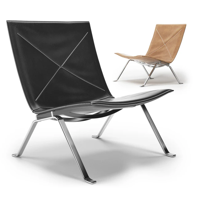 Armchair Fritz Hansen PK22 chair — Скачать