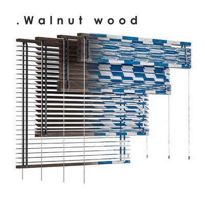 Wood Blind 1500mm — Ver 7